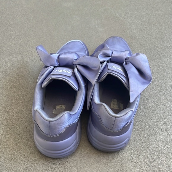 Puma Purple Sneakers with Bow Detail - Picture 3 of 10